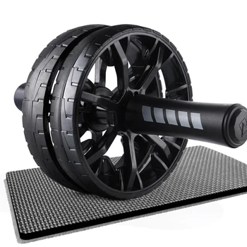 

Keep Fit Wheels No Noise Abdominal Wheel Ab Roller for Gymnastics Exercise Fitness Equipment Muscle Trainer with Mat Hip Trainer
