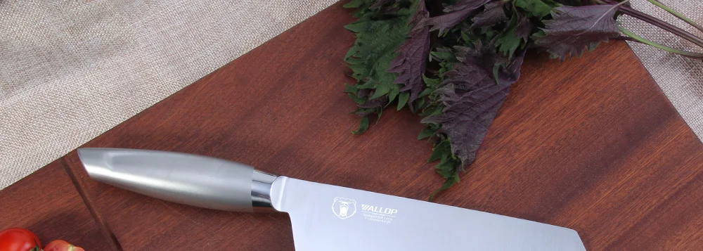 Wallop Japanese kitchen knife chef meat cleaver knife_11