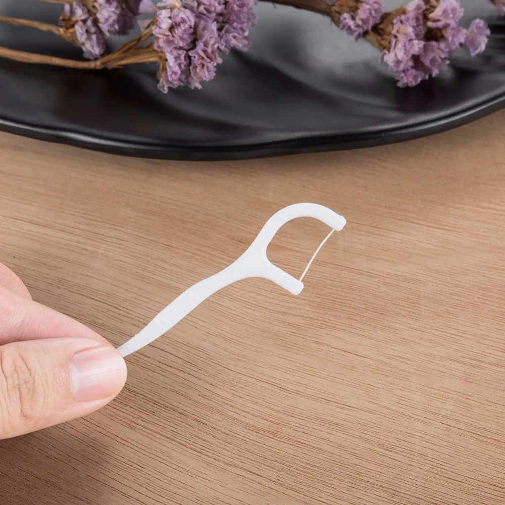 100 шт. 50 зубная нить Vaclac|tooth pick|floss picksdental floss pick |