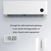 Комнатные цифровые часы Xiaomi Mijia BT4.0, часы беспроводные со встроенным гигрометром/термометром, электронные чернила, инструмент для измерения климата в доме, новинка ► Фото 3/6