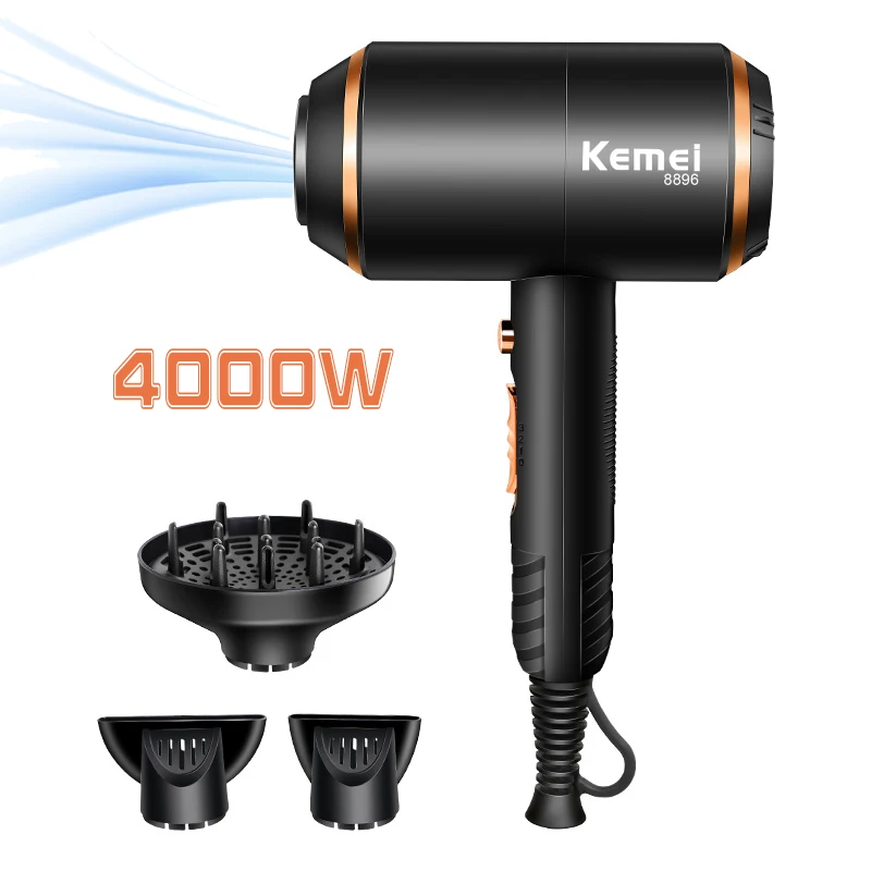 

Professional Hair Dryer Strong Power 4000W Powerful Electric Blow Dryer Hot/cold Air Hairdryer Barber Salon Tools 210-240V
