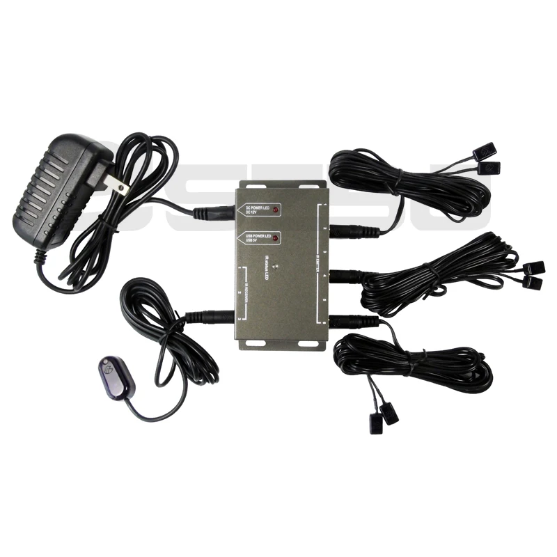 BD106A IR Repeater Kit Control Up To 6 Devices Hidden IR System