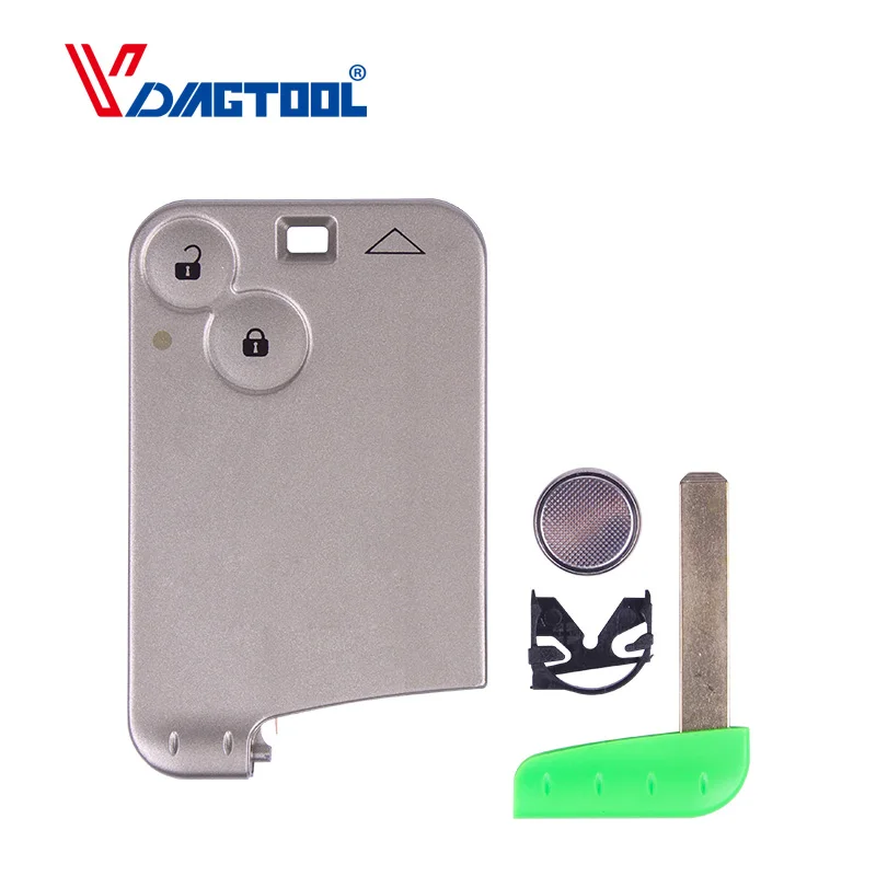 For renault Laguna remote key 2 Button Smart Remote Key 433 MHz for RENAULT Laguna Smart Card Fob hot sale free shipping