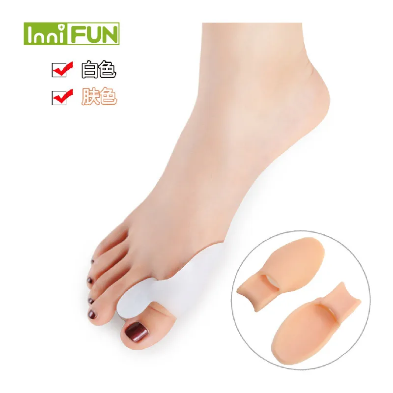 

1 pcs Silicone Gel Toe Separators Protector Stretchers Straighteners Bunion Pain Relief YKS Foot Care Tool Free Shipping