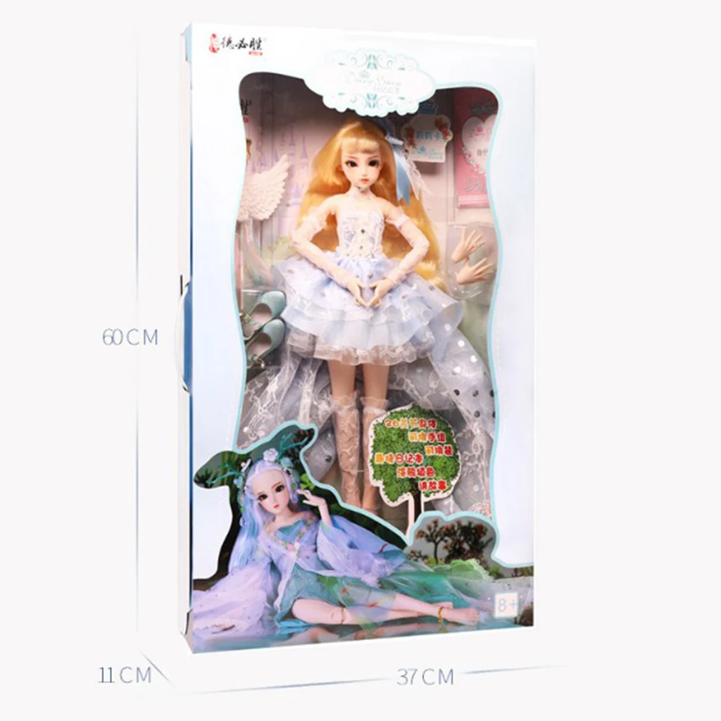 Flexible 26 Joints Big Chest Doll Body Clothes Set for 1/4 BJD OB PB Kurhn DOD Custom Dressing Toy Birthday Gift Trisha