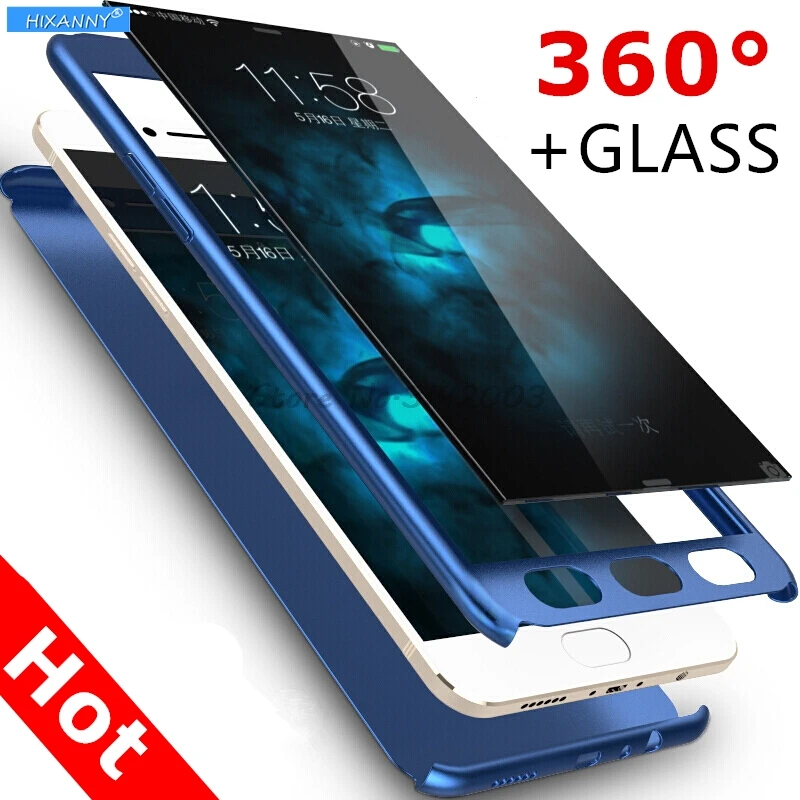 360 Полное покрытие защитить телефон чехлы для samsung Galaxy J5 2016 чехол матовый задняя