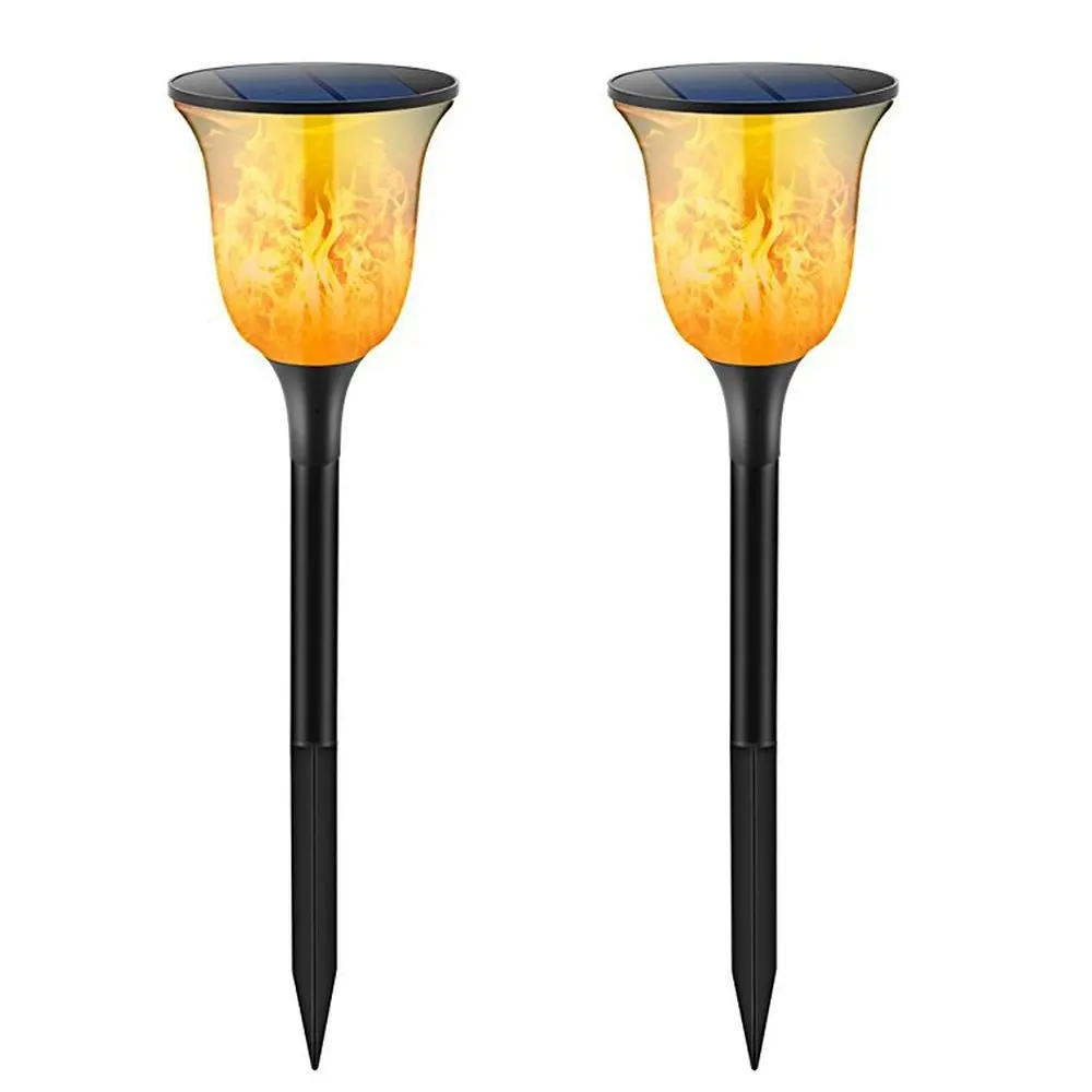 

New Tiki Torch Solar Landscape Torch Light Outdoor Waterproof Garden Light Landscape Lawn Light Solar Path Lights