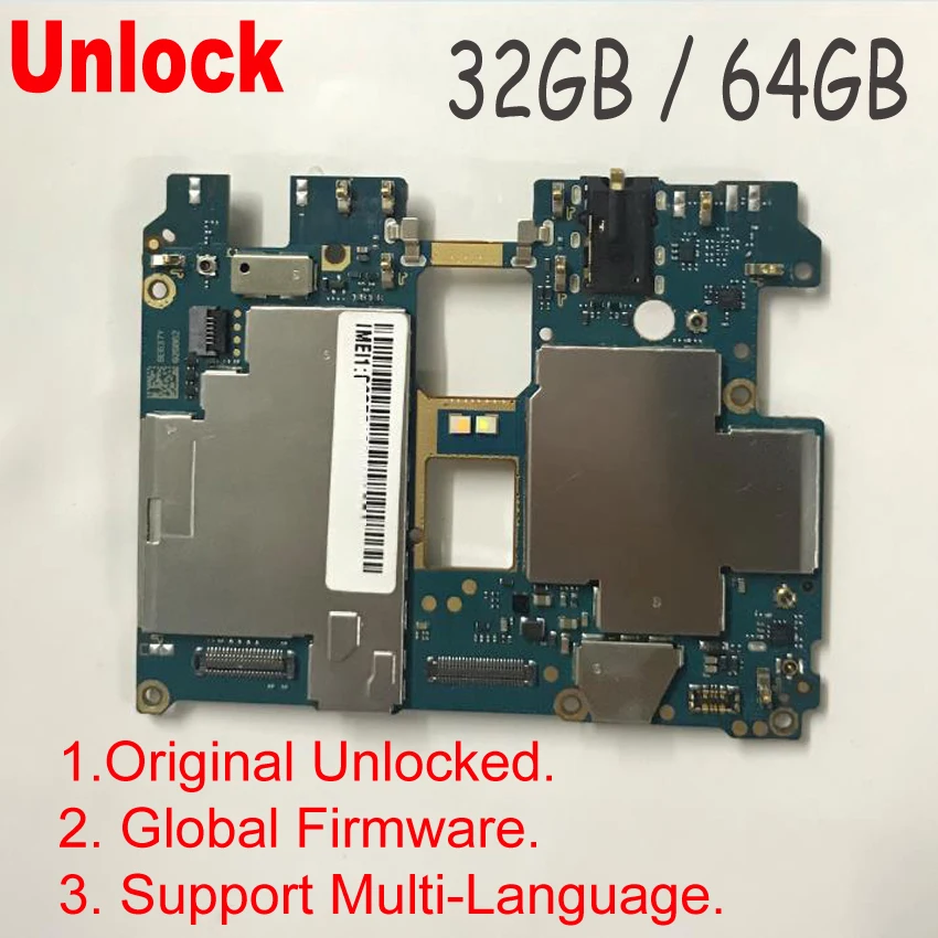 100% оригинальная разблокированная материнская плата для Xiaomi Hongmi Redmi Pro Чипсет