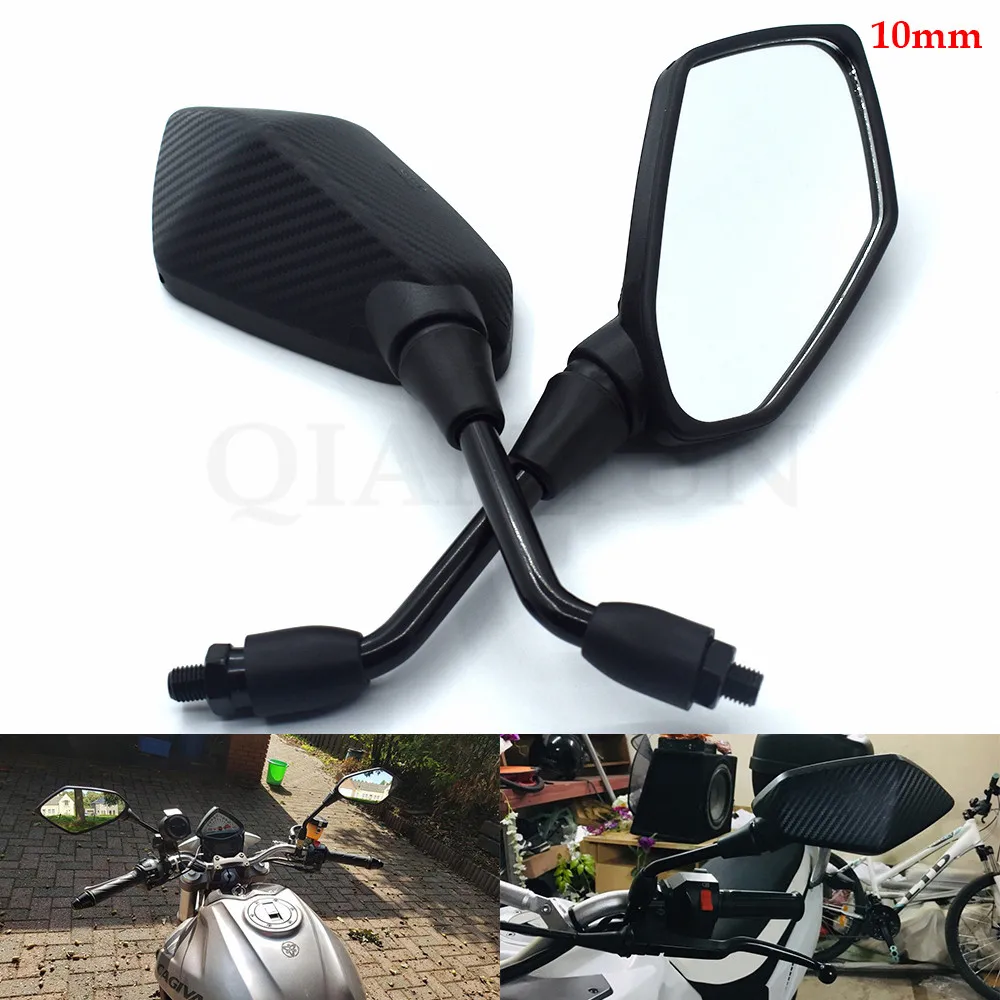 

Motorcycle rearview mirror One pair Left Right Wing Mirrors For Kawasaki Z750 2004-2011 Z1000 Z750 ER6