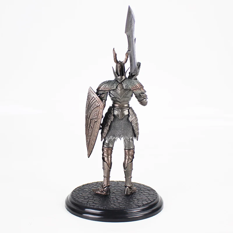 DXF черная фигурка рыцаря воина с мечом щит Dark Souls Коллекционная модель игрушки