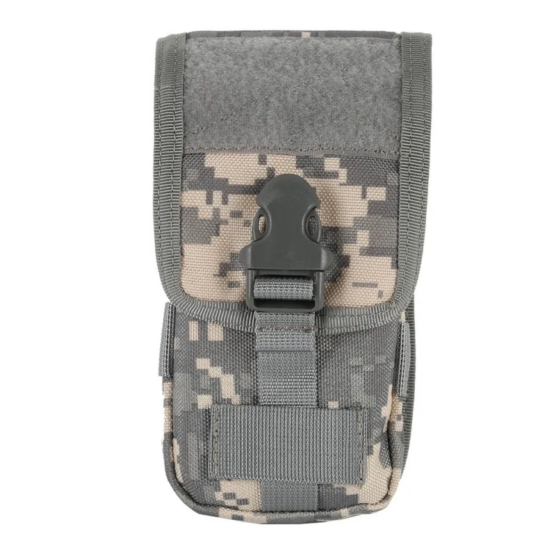 

Hunting Hot Sale Nylon Case Cover Mobile Phone Coque Military Tactical Camo Belt Pouch Bag attachment Backpack Phone Bag New