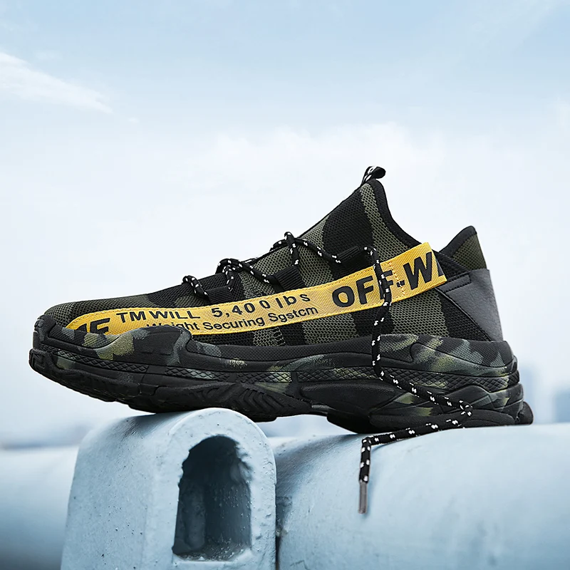 Men’s Hiking Shoes High Quality 2018 New Big Size 39-46 Climbing Outventure Camouflage Sneakers Outdoors Activities Travel