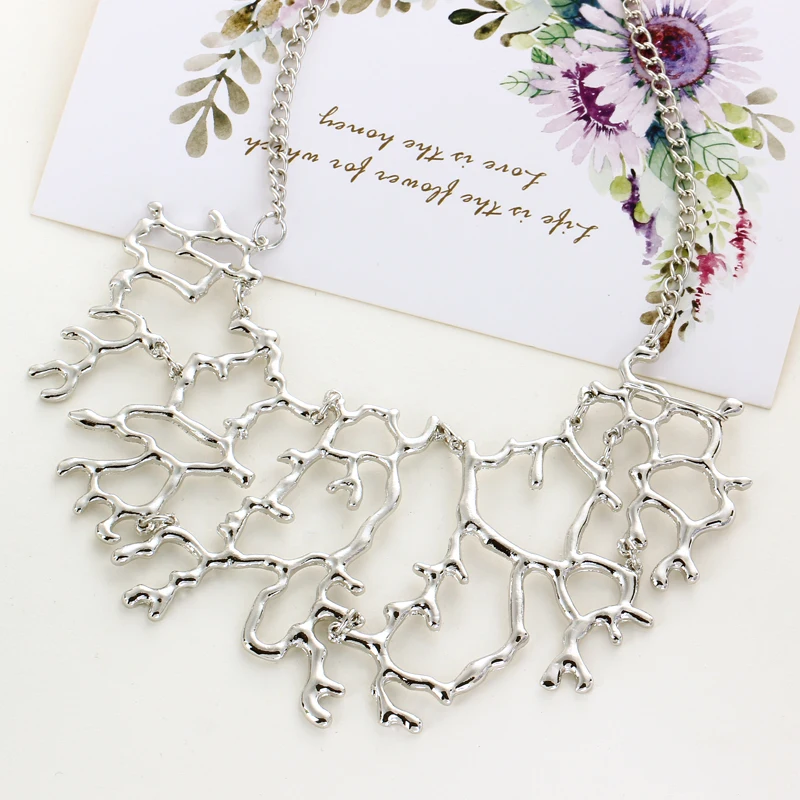 Женское Ожерелье чокер ZOSHI колье с полыми листьями 2019|chokers necklaces for women|statement choker