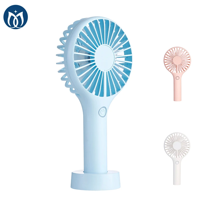 

Mini Handheld Fan Foldable Personal Portable Desk Desktop Table Cooling Fan with USB Rechargeable Battery Operated Electric Fan