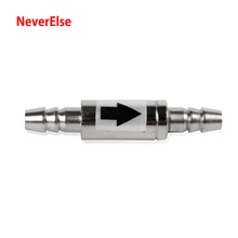 Аквариумный обратный клапан 4 мм для установки системы CO2 Нержавеющая Сталь Анти-утечка без обратного потока невозвратный аквариумный CO2 диффузор воздушный клапан Аквариумный обратный клапан 4 мм для установки системы CO2 Нержавеющая Сталь Анти-утечка без обратного потока невозвратный аквариумный CO2 диффузор воздушный клапан