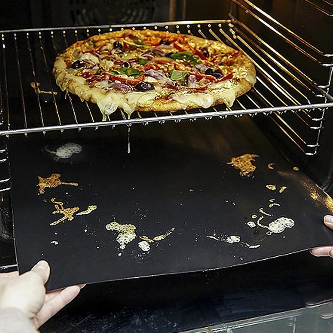 2/4/5 шт. термостойкий Коврик для гриля и барбекю|bbq mat|non-stick matreusable baking mat |