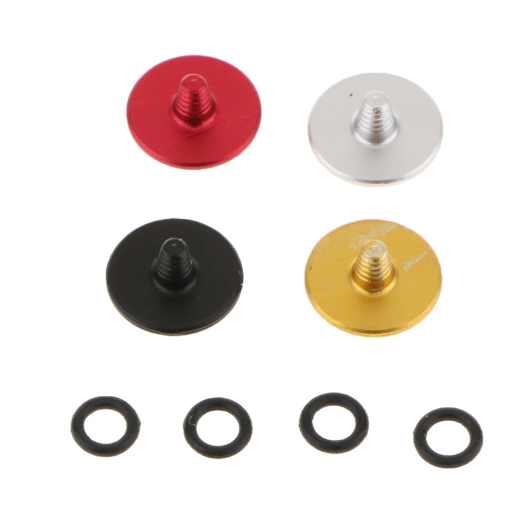 4 Pack Camera Convex Shutter Release Button Replacement for Fuji Lecia Canon Nikon Rolleiflex Hasselblad Lecia