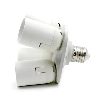 

DSHA -4 in 1 E27 Socket Splitter Adapter Studio Photo Kit Light Lamp Bulb Base Holder