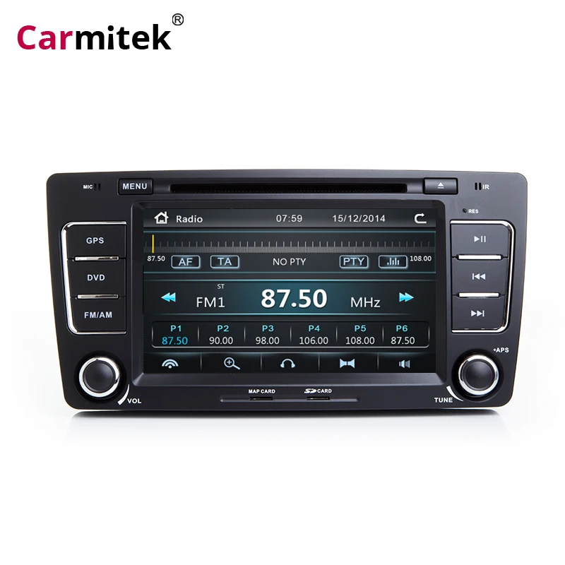 Best Radio Car Multimedia player GPS Auto 2 Din For Skoda Octavia Laura A5 2 3 Yeti 2008 2009 2010 2011 2012 2013 2014 head unit 1