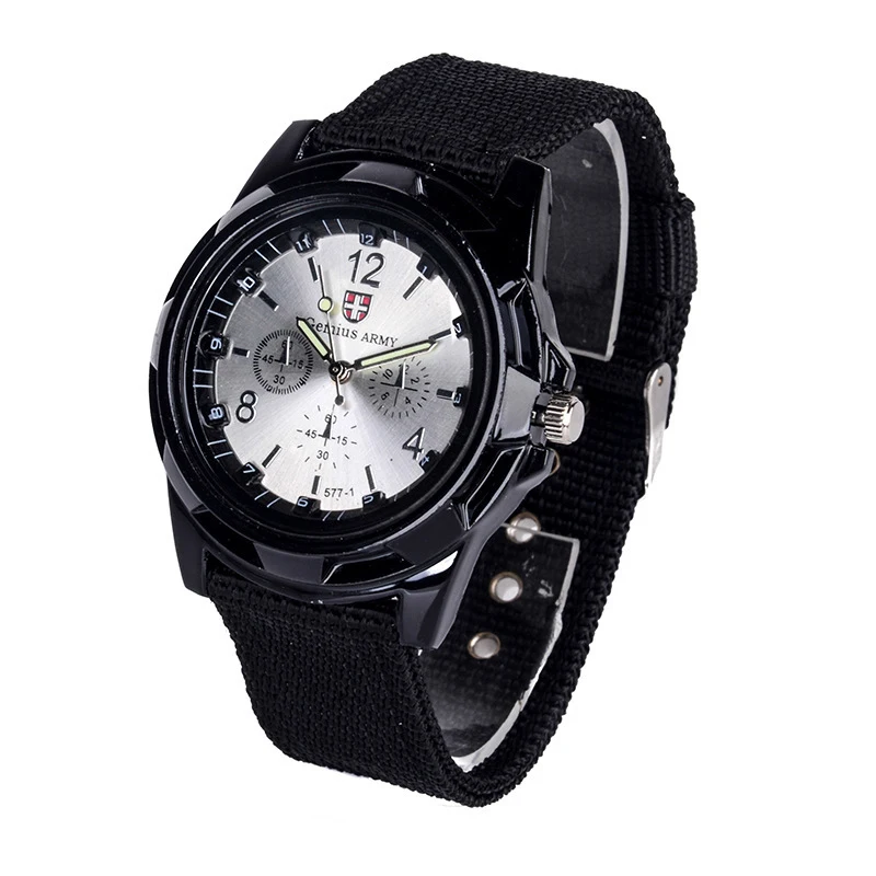 2019 drop shipping Men Nylon band Military watch Gemius Army watch High Quality Quartz Movement Men sports watch Casual wristwatches (6)