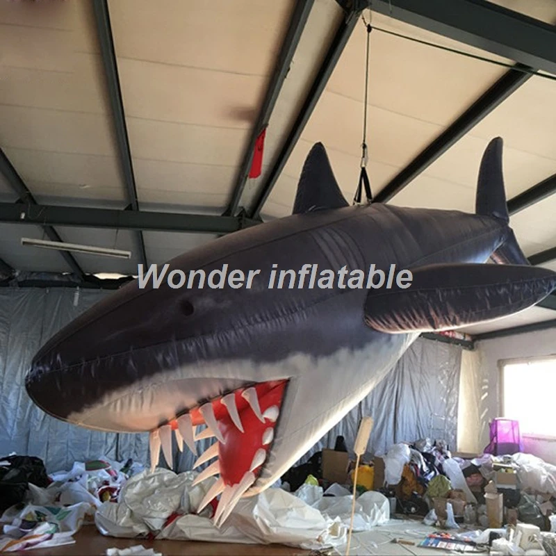 giant inflatable shark