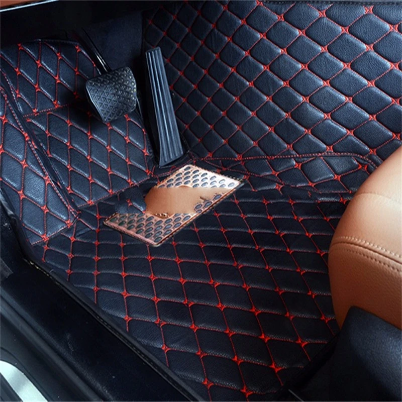 

Left & Right Hand Drive! Black Front & Rear Floor Mat Carpets Pad Cover For Cadillac XTS 2013 2014 2015 2016