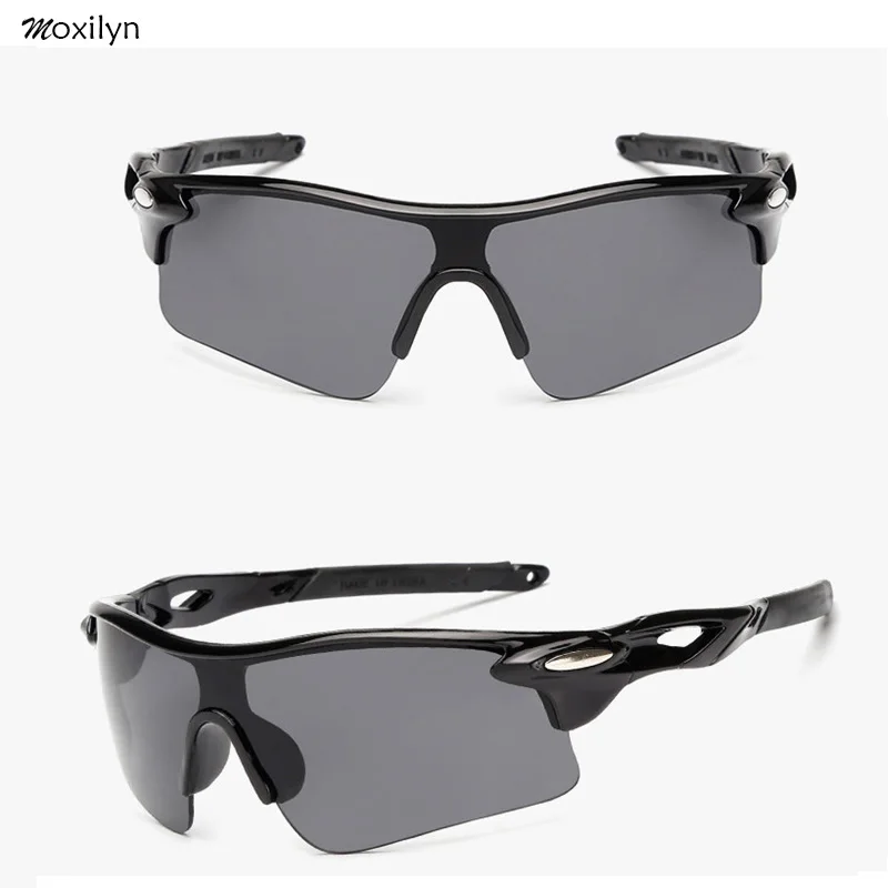 Moxilyn, высокое качество, тонированные велосипедные солнцезащитные очки, для спорта на открытом воздухе, велосипедные очки для мужчин и женщин, велосипедные солнцезащитные очки, очки, 1 шт - Цвет: 1