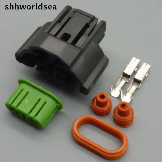Shhworldsea 2 Pin автомобильный водонепроницаемый разъем держатель автомобильной лампы