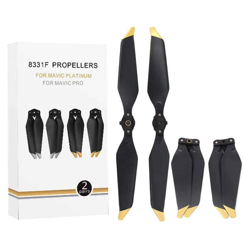 

BRDRC 2 Pairs/Set Noise Reduction Propellers 8331F Quick-Release Folding Propeller For DJI Mavic PRO Platinum/Mavic Pro Drone