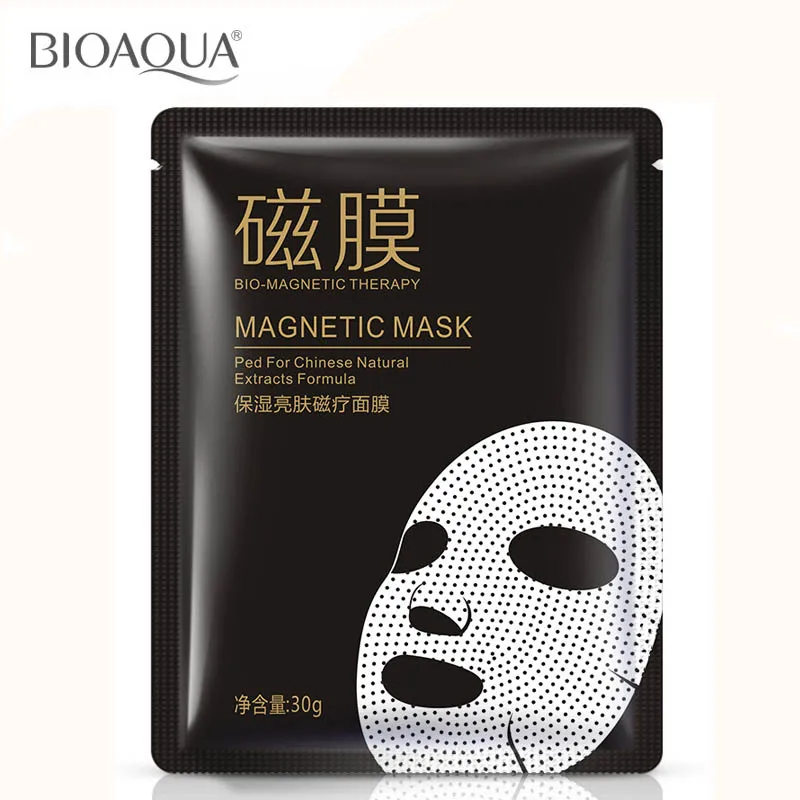

BIOAQUA Hydrating Brightens Face Mask Patch Patch Cleansing Moisture Oil Control Pores Skin Care Magnetic Korean Treatment Mask