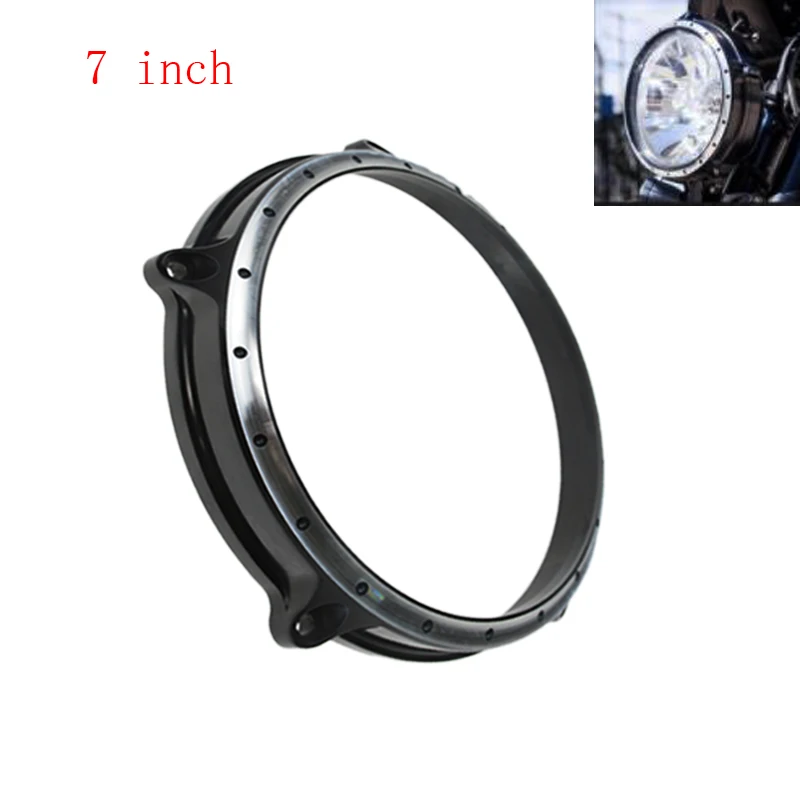 New Motorcycle 7" Headlight Lamp Bezel Trim Ring For BMW R Nine T ABS