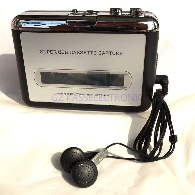 2017 new cassete player mp3 through PC for Windows MAC Cassette Recorder USB, Free shippingin