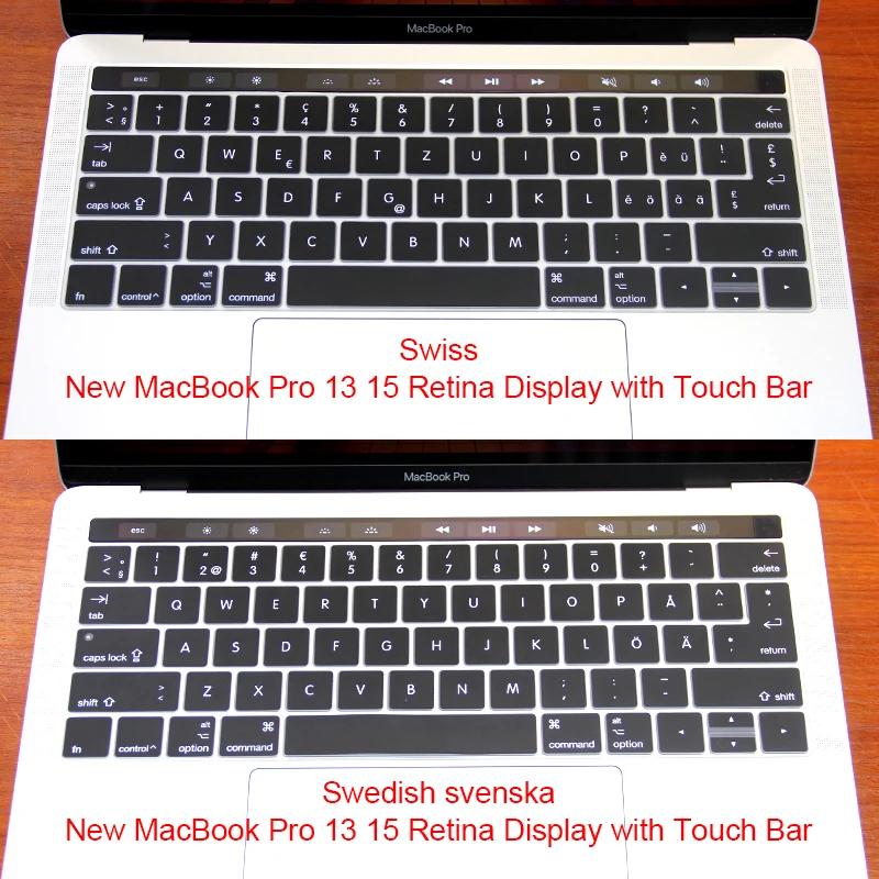 Buy Swedish Swiss Silicone US&EU Keyboard Cover Keypad