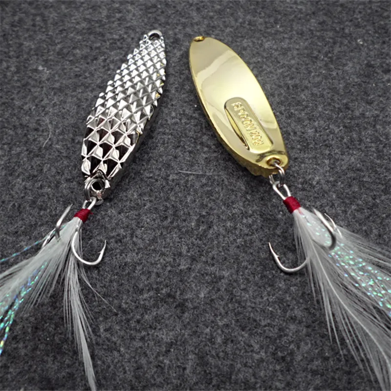 5g 7.5g 10g 15g 20g Sea All For Fishing Spinner Lure Metal Spoon Squid Jig Silicone Bait Wobbler Lure For Fishing Jigging Lure