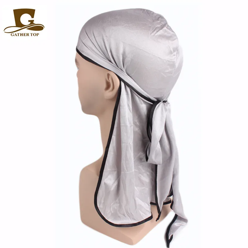 Boné Durag Unisex Ultra Stretch Bandanna, Confortável Du-Rag