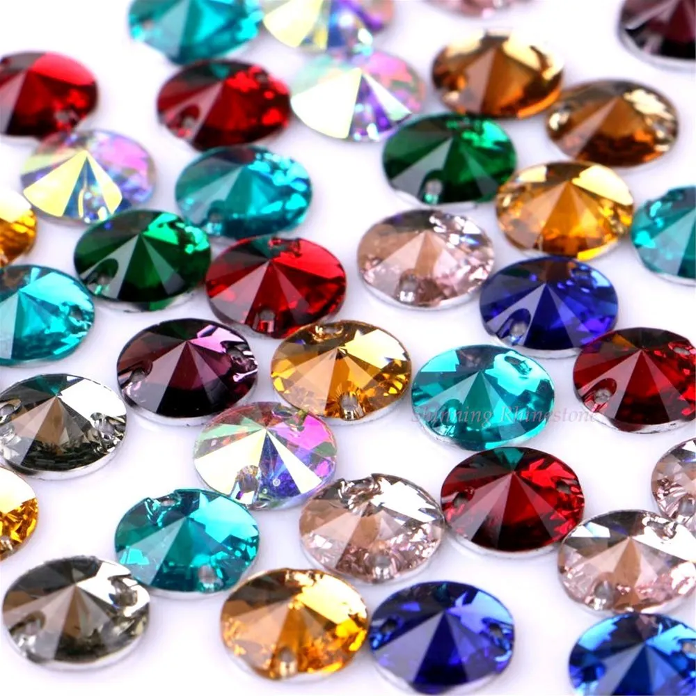 50 шт. круглые камни для шитья 10 мм цветов|rhinestone sew|rhinestone sew onresin rhinestones |