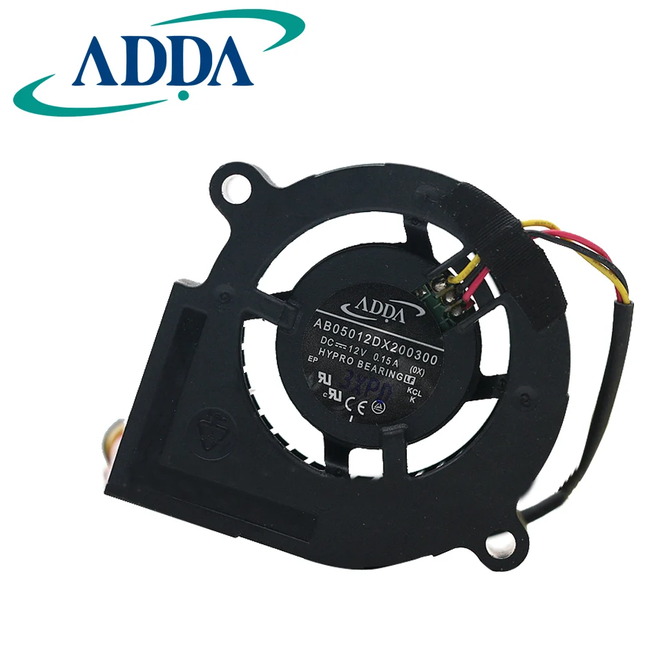Оригинальный 5020 DC12V 0.15A AB05012DX200300 5 см 50 мм турбоохлаждающий вентилятор оригинал