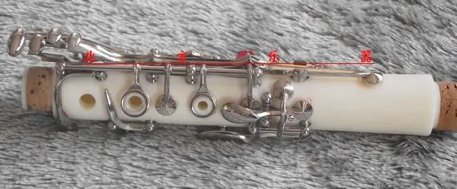 New Bb Clarinet White Color 17 Keys