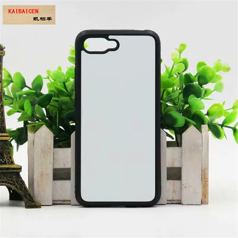 

For Huawei Honor 10/Honor10 Case TPU+PC Rubber soft 2D Sublimation Blank Heat transfer Phone Cover Case