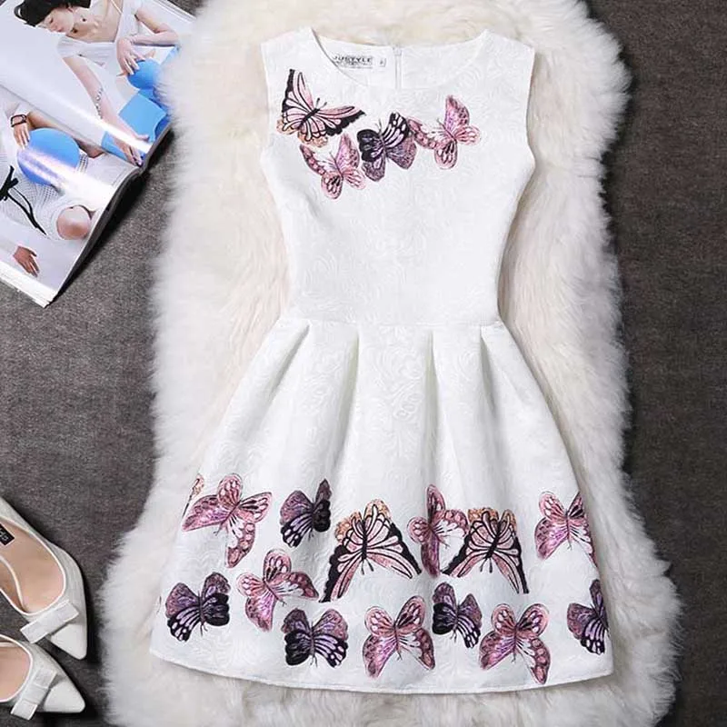 

2019 Kids Summer Christmas Princess Casual Print Pattern Party Girls Dress Children Clothes Baby Girl Mother Daughter Dresses