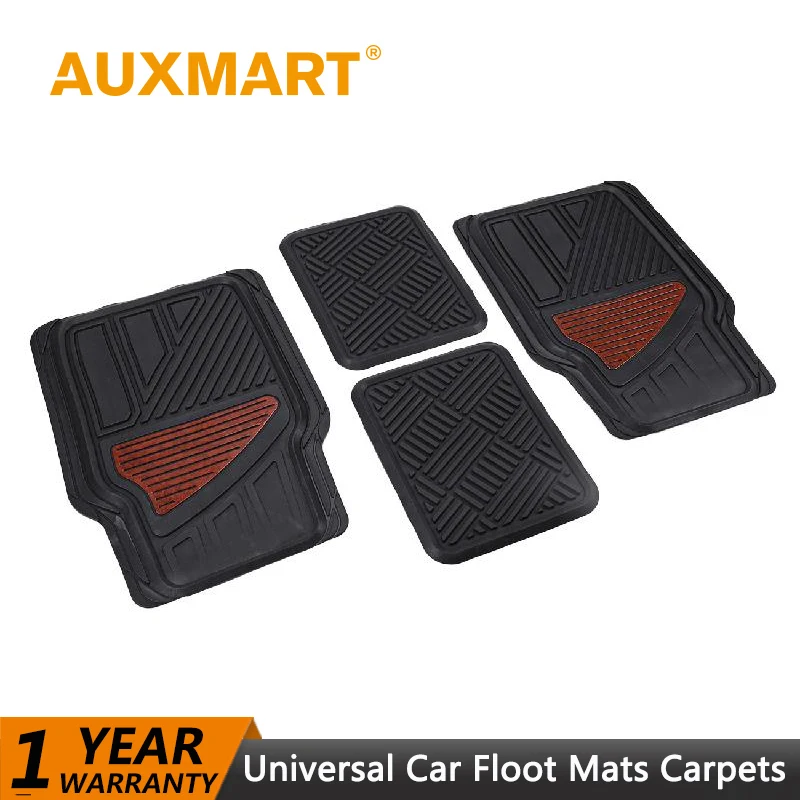 

Auxmart Car Mats Floor Carpet Universal Auto Sedans SUVs Vans Car Floor Mat Carpets Waterproof for Lada UAZ Kamaz Izh GAZ Seat
