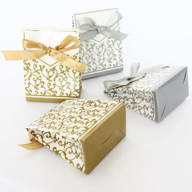 10pcs Gift Bo Folding Diy Candy Box Baby Shower Favor Favour 10pcs Gift Bo Folding Diy Candy Box Baby Shower Favor Favour Wedding Birthday Party