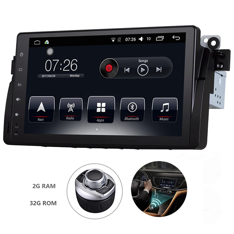 

Android 6.0.1 Car DVD Player for B M W E39 GPS Navigation System with Carplay Bluetooth Dual-zone Navi Touch Screen And I-SAFE