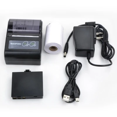 

Portable Bluetooth Thermal Printer Mini 58mm bluetooth android and ios pos printer mobile USB receipt printer