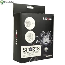 Motorcycle Waterproof Hard Case for Original SJCAM SJ4000 Series + Car Charging Action Camera Case for SJ4000