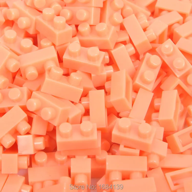 

Building Blocks 900 pcs DIY Double hole Diamond particles Creative Bricks Toys Diamond Blocks Educational Compatible Bricks