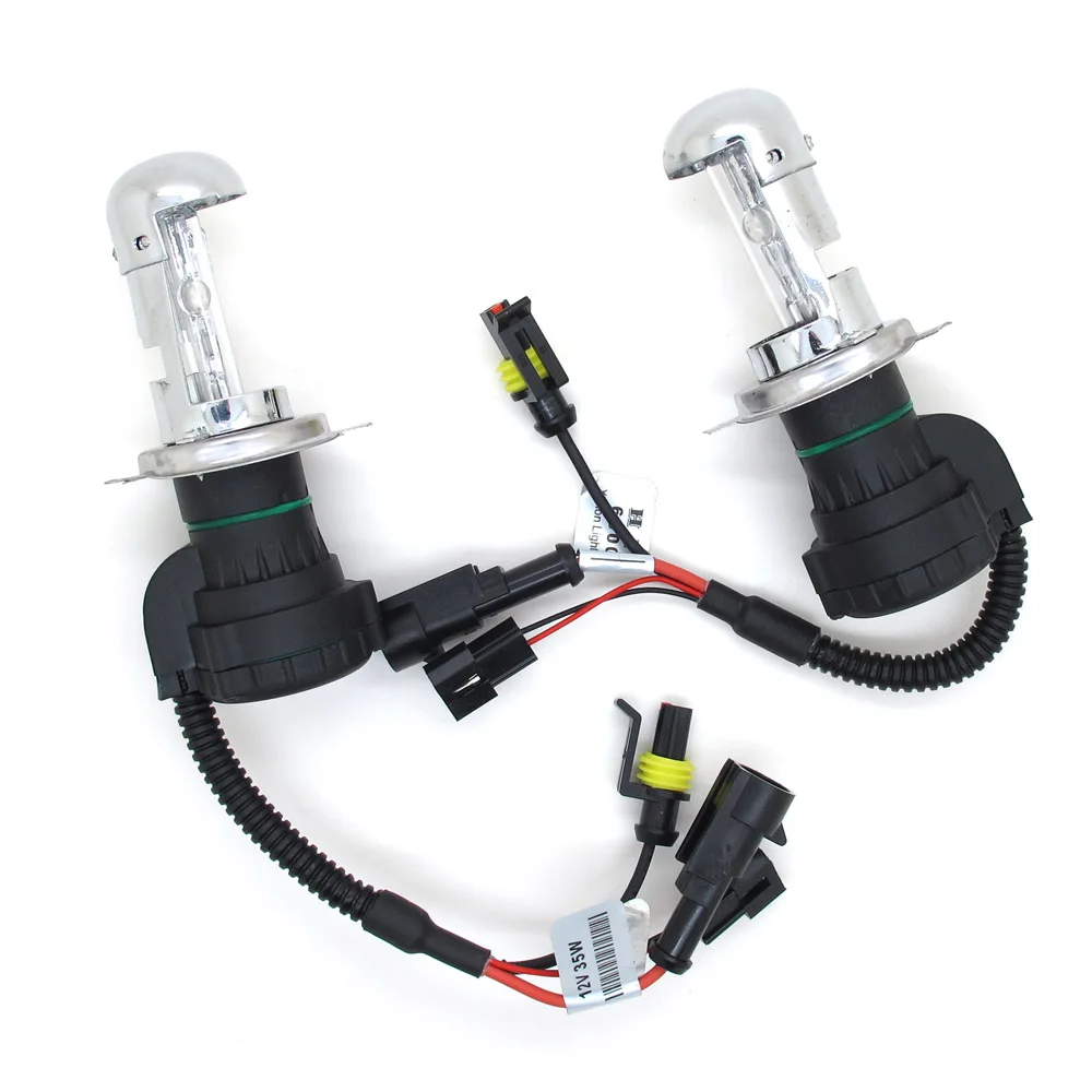 

35W 55W H4 Hi/Lo HID Xenon Light Bulb 4300K 5000K 6000K 8000K 10000K 12000K 12V Car Auto Bi Xenon Headlight Replacement Kit