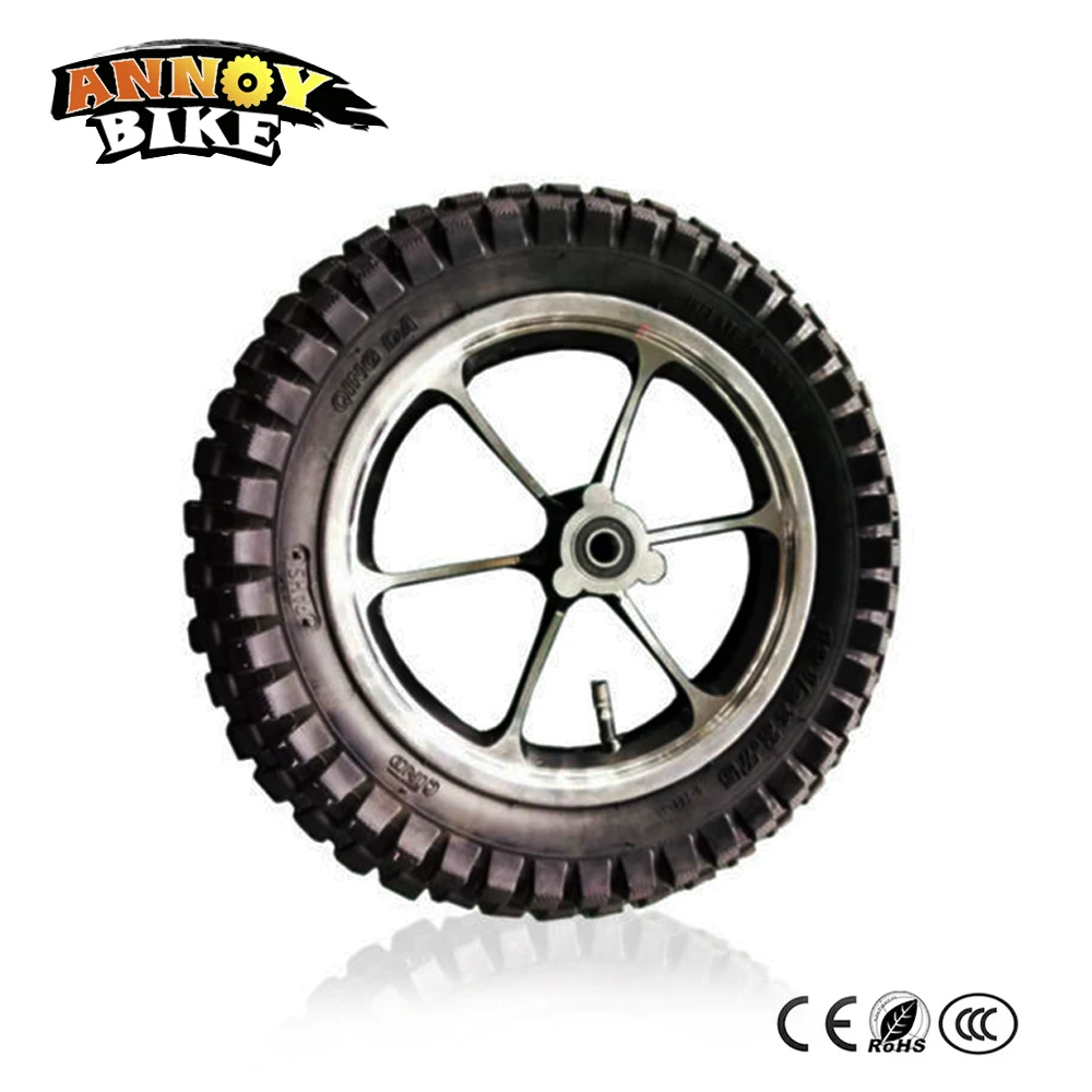 Sale Narrow tire light 12 inch front wheel electric bike bicycle wheel electric scooter wheelchair handcart wheel 1