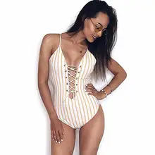 Женские одна деталь купальник плюс размеры полосатый ванный комплект для женщин большой лист одежда заплыва Винтаж купальщик женск