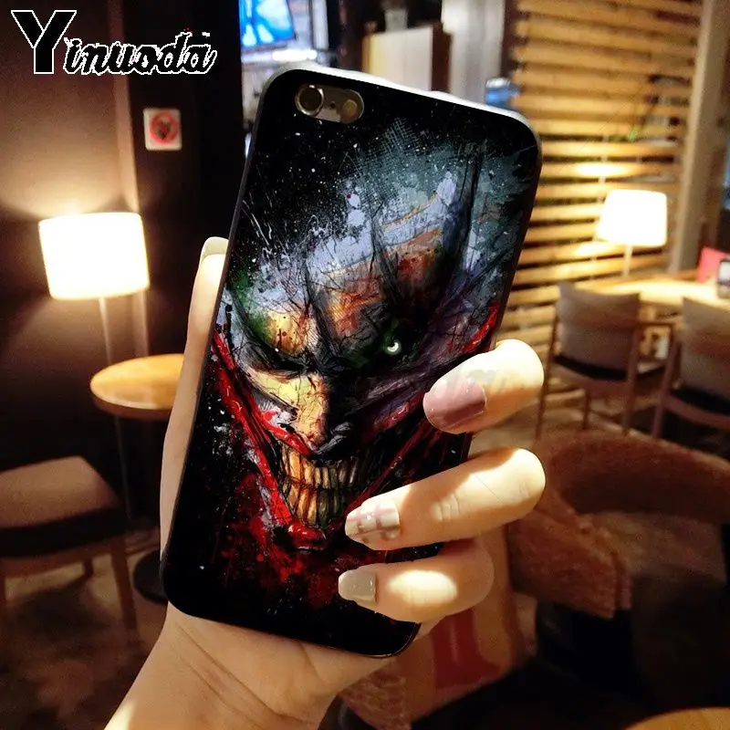 Crazy batman Joker tattoo Design